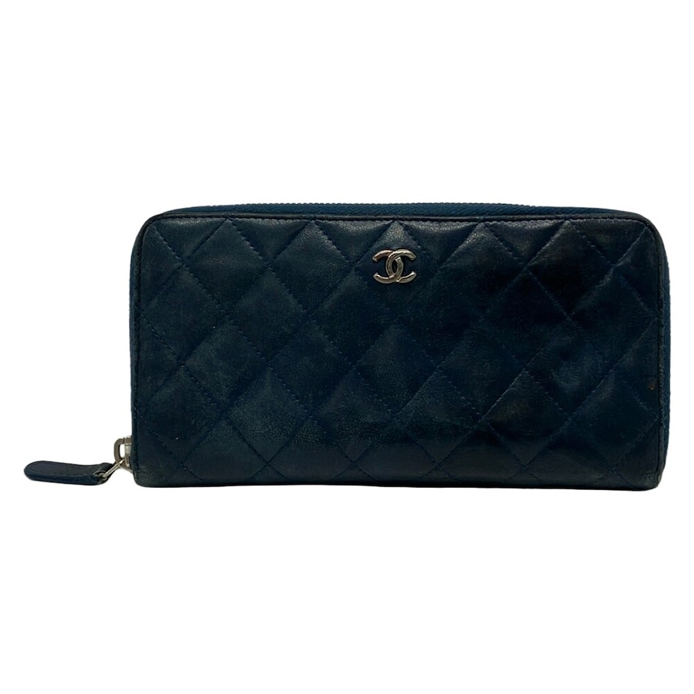 Chanel Matelasse Dark Navy Lambskin #363079C71B